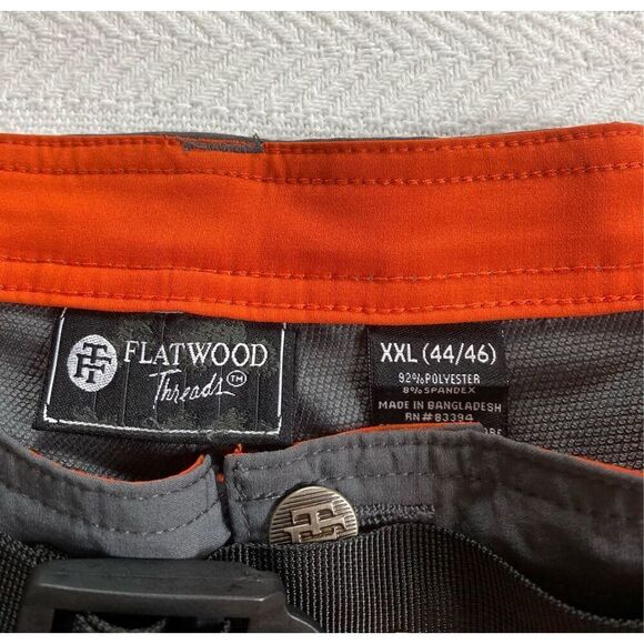 FLATWOOD THREADS Men's XXLARGE (44/46) Cargo Shorts. - GRAY - Picture 5 of 10